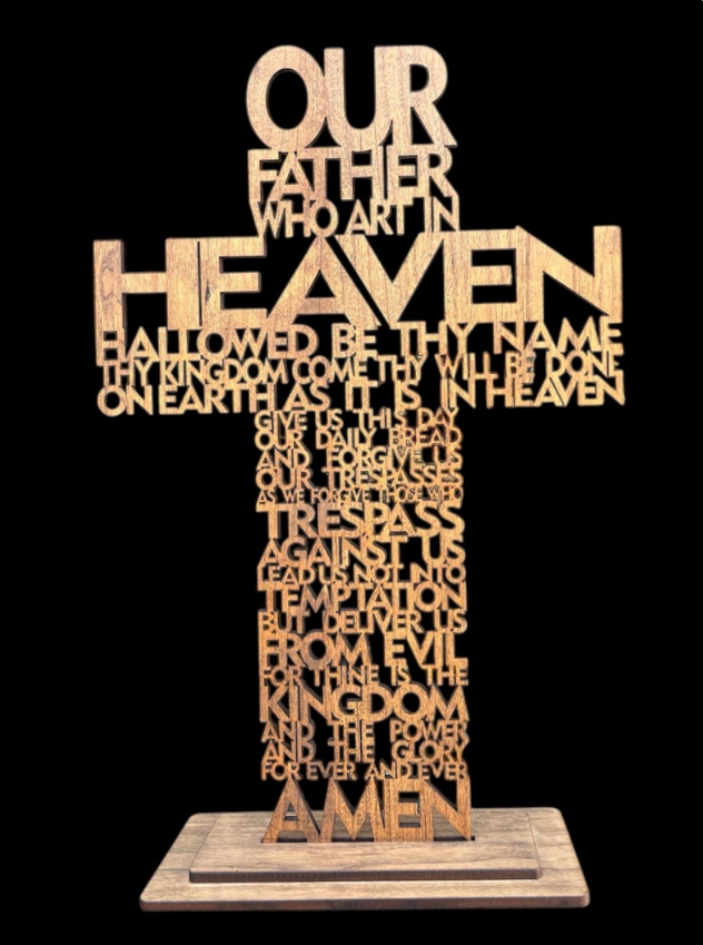 Lord's Prayer Cross