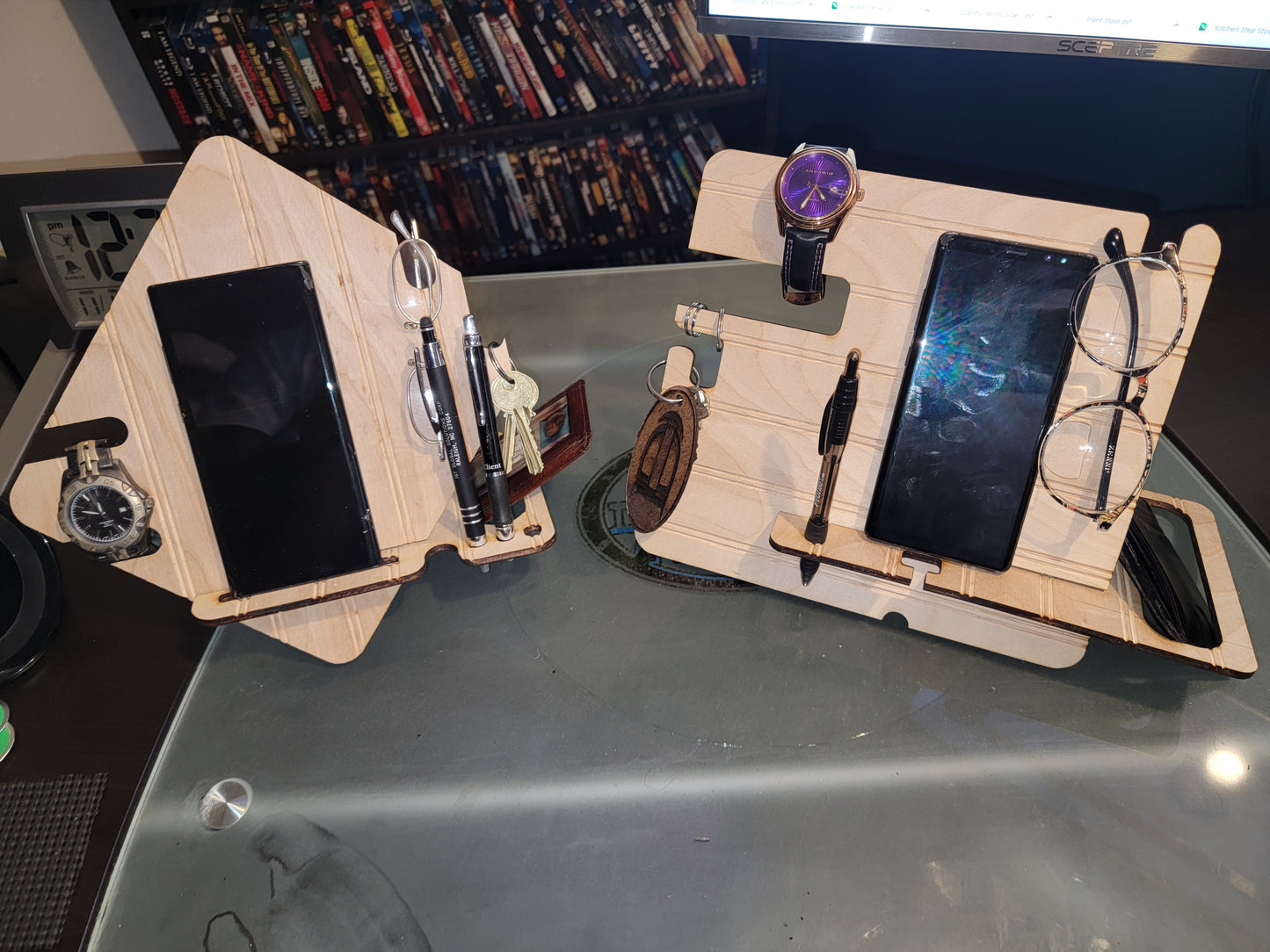 Phone Valet' and charger stand